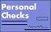We accept personal checks